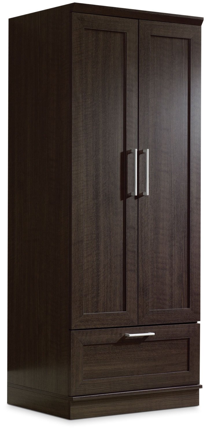 Holstebro 29" Wardrobe/Storage Cabinet - Dakota Oak