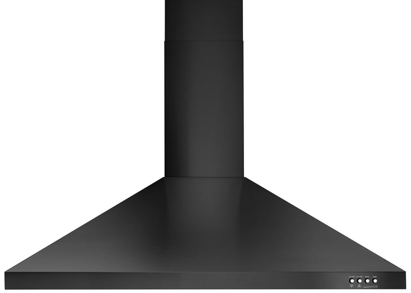 Whirlpool Black Stainless Steel 30" 400 CFM Canopy Wall-Mount Range Hood - WVW53UC0HV