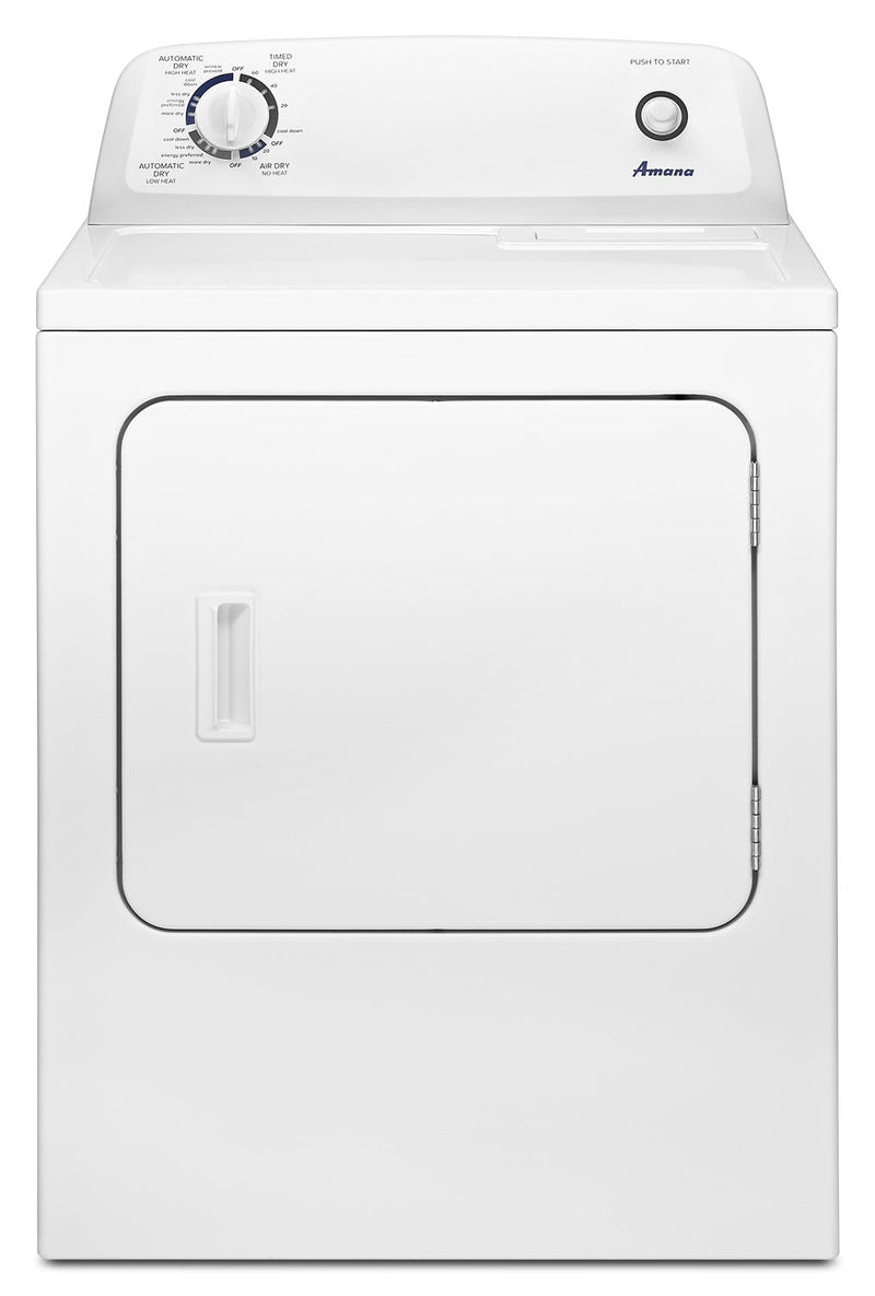 Amana White Gas Dryer (6.5 Cu. Ft.) - NGD4655EW