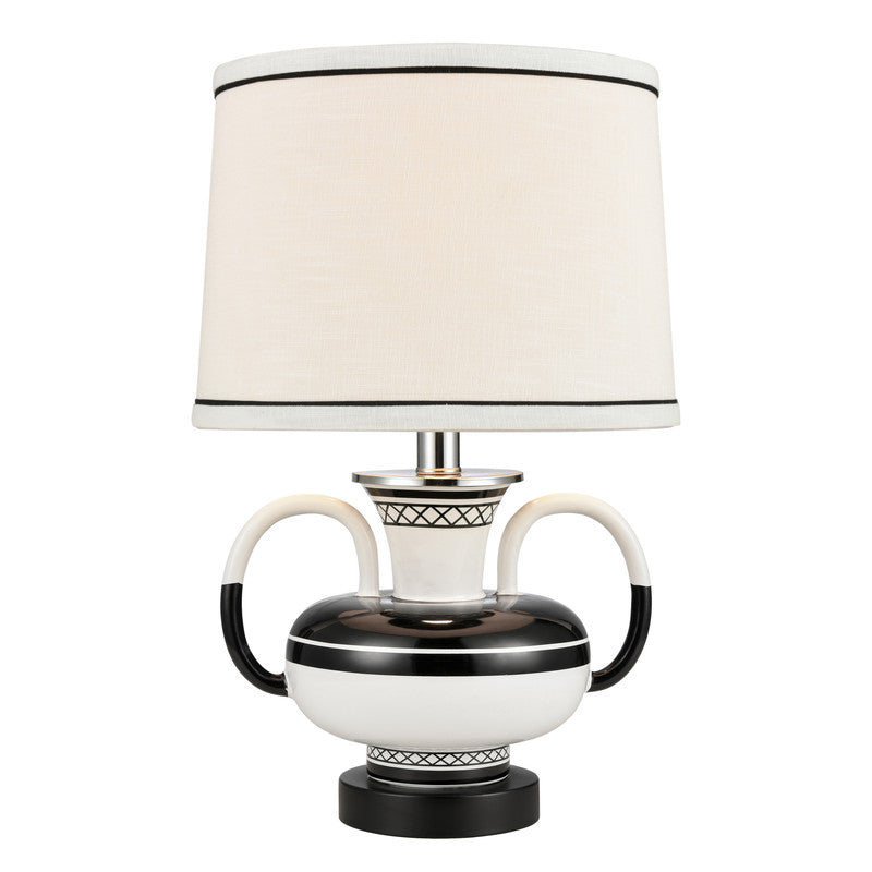 Savave Linen Table Lamp - White