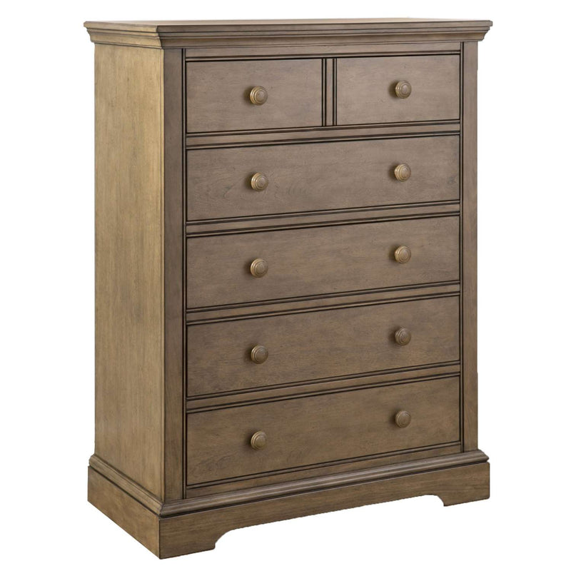 Ellie 5 Drawer Chest - Cashew