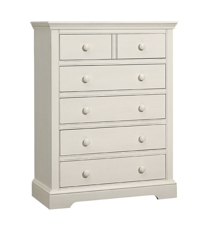 Ellie 5 Drawer Chest - Chalk