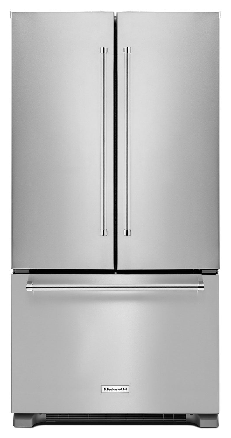 KitchenAid Stainless Steel French Door Refrigerator (21 Cu. Ft.) - KRFC302ESS