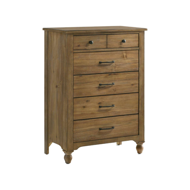 Ember 5 Drawer Chest - Sand Dune