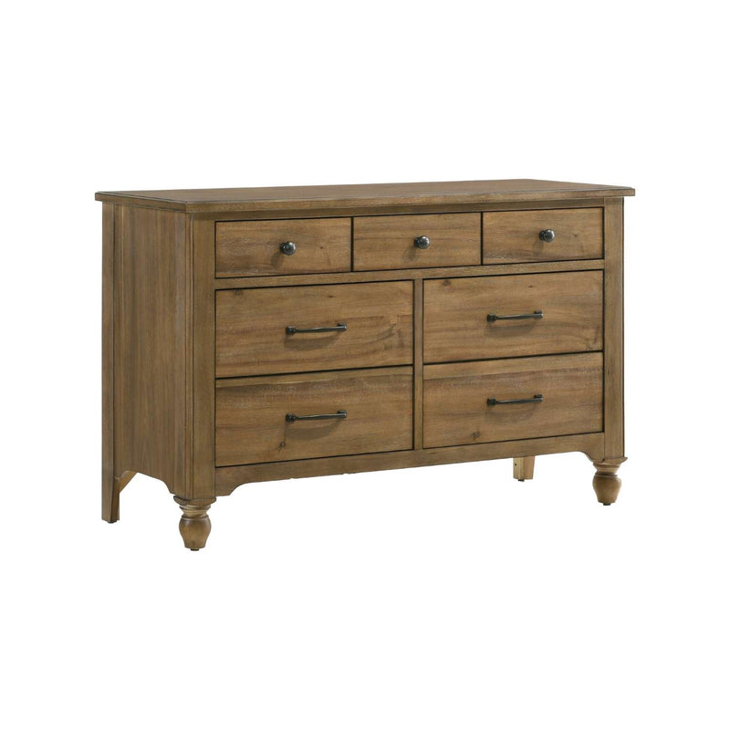 Ember 7 Drawer Dresser - Sand Dune