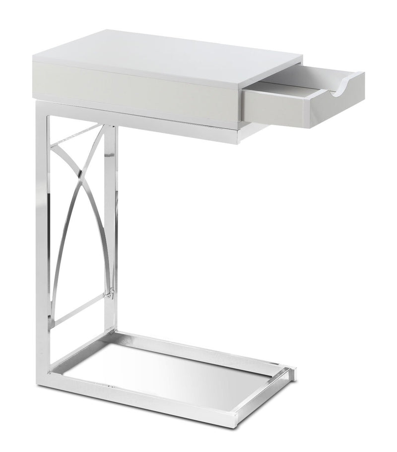 Burnley Accent Table - White