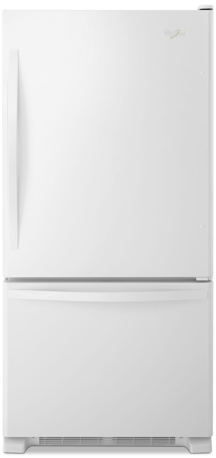 Whirlpool® 18.5 Cu. Ft. Bottom-Mount Refrigerator – White