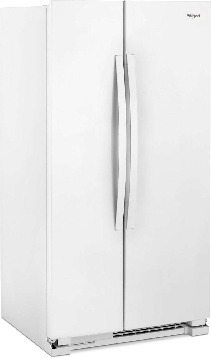 Whirlpool White Side-by-Side Refrigerator (25 Cu. Ft.) - WRS315SNHW