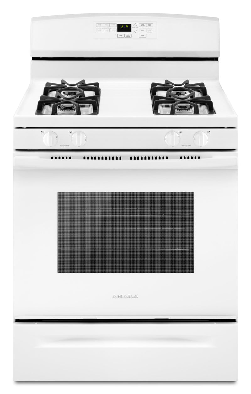 Amana 5.0 Cu. Ft. Freestanding Gas Range with Self-Clean - AGR6603SFW