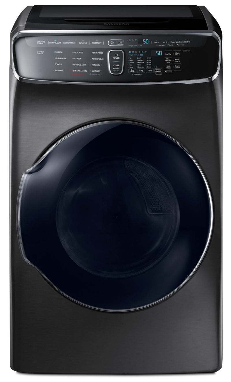 Samsung 7.5 Cu. Ft. FlexDryer™ Electric Steam Dryer - DVE60M9900V/AC