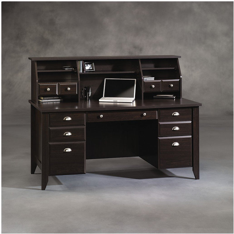 Haslemere Executive Desk Jamocha Wood Furniture.ca