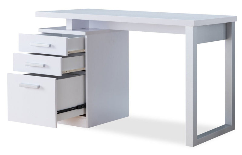 Tessie Reversible Desk - White