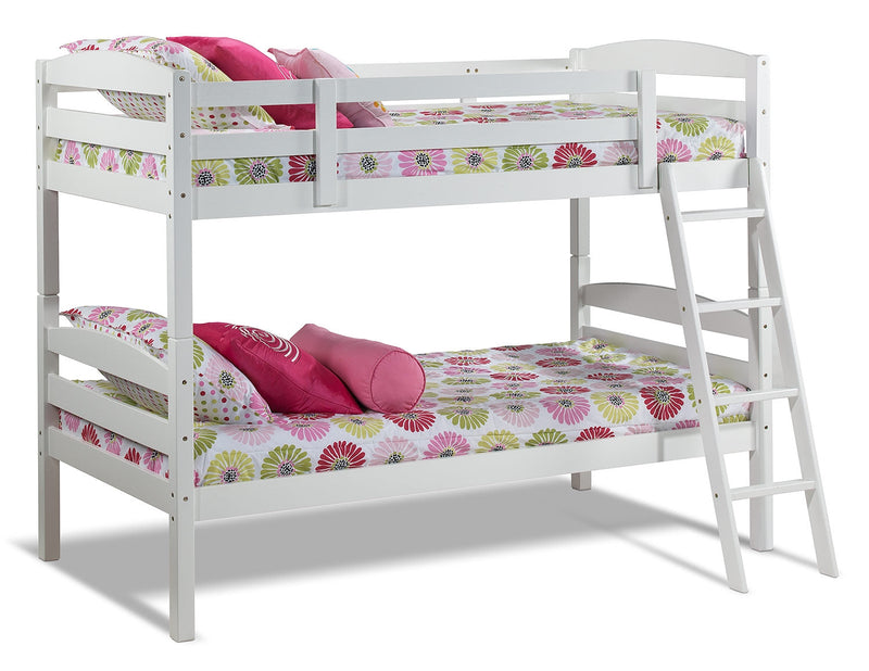 Houlten Twin Bunk Bed - White