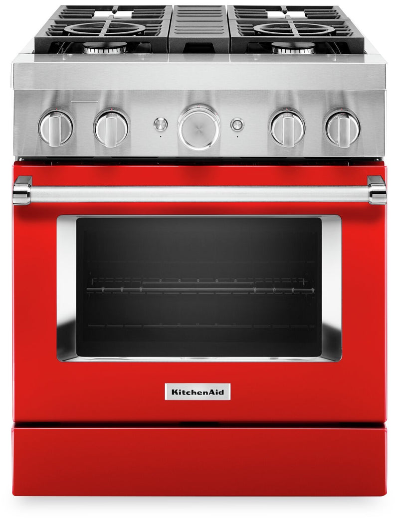 KitchenAid 30'' Smart Commercial-Style Dual Fuel Range - KFDC500JPA