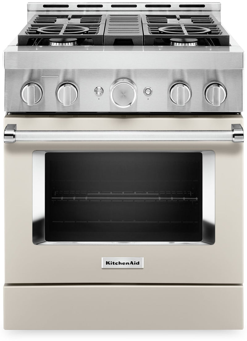 KitchenAid 30'' Smart Commercial-Style Dual Fuel Range - KFDC500JMH