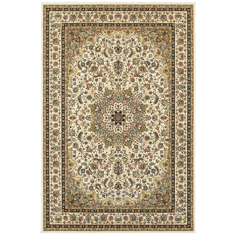 Kingston W119W1L Medallion Area Rug (6'7"X9'6")