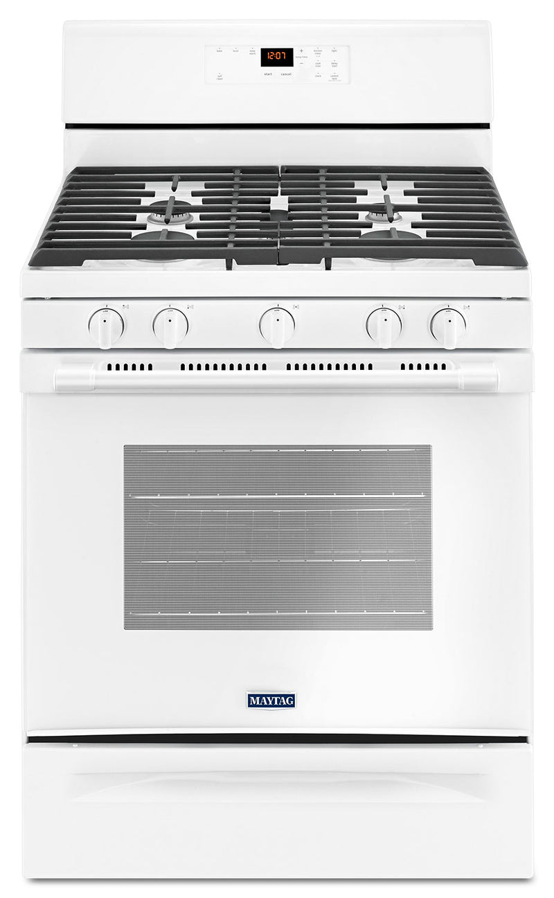 Maytag 5.0 Cu. Ft. Freestanding Gas Range with Oval Burner - MGR6600FW