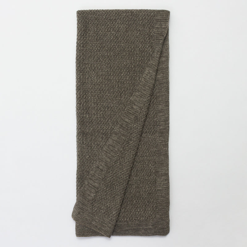 Roeselare Linen Throw - Loden