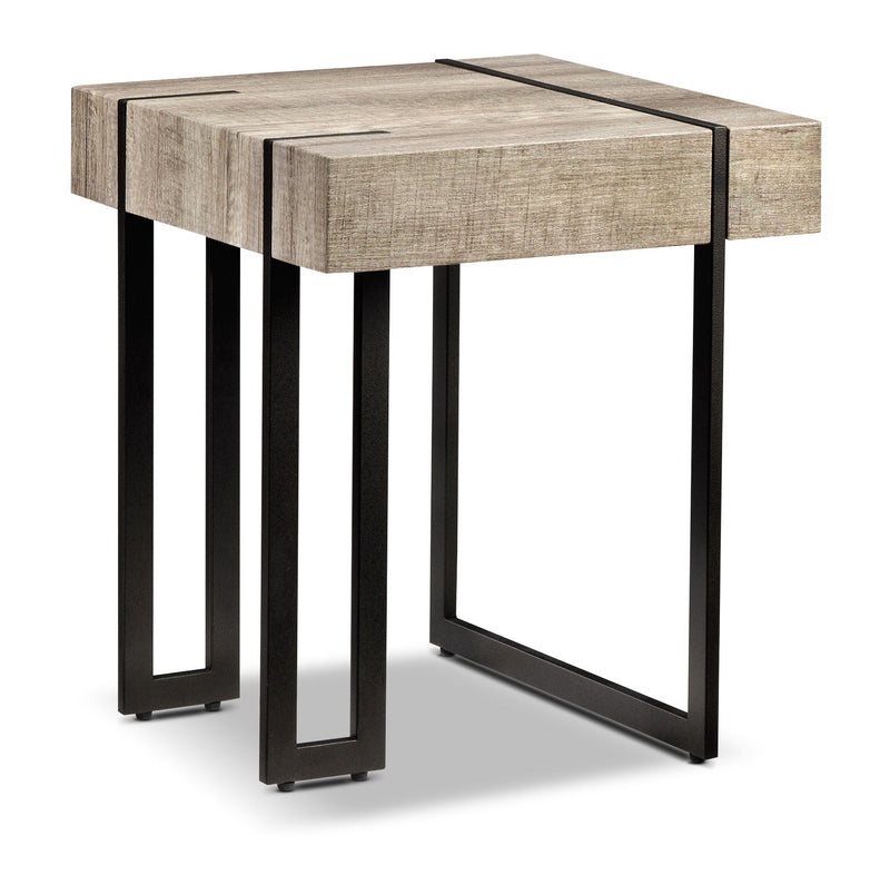 Ruan End Table - Beige