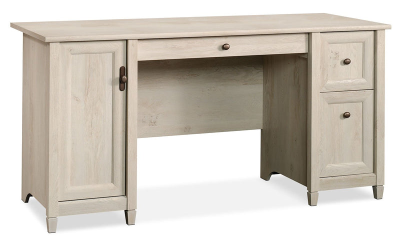 Kidderminster Computer Desk - Chalked Chestnut