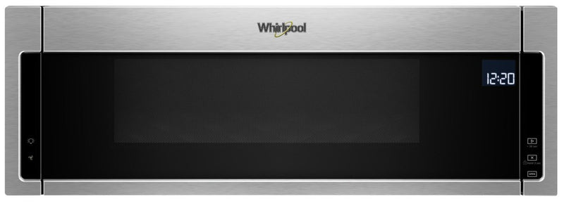 Whirlpool® 1.1 Cu. Ft. Low-Profile Microwave Hood Combination - YWML75011HZ