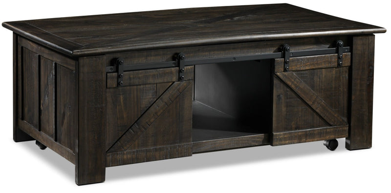 Francis Lift-Top Coffee Table - Weathered Charcoal