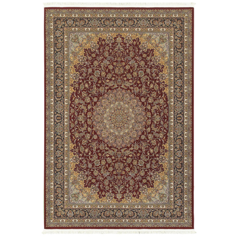 Marieville W090R2L Traditional Medallion Area Rug (7'10"X10'10")