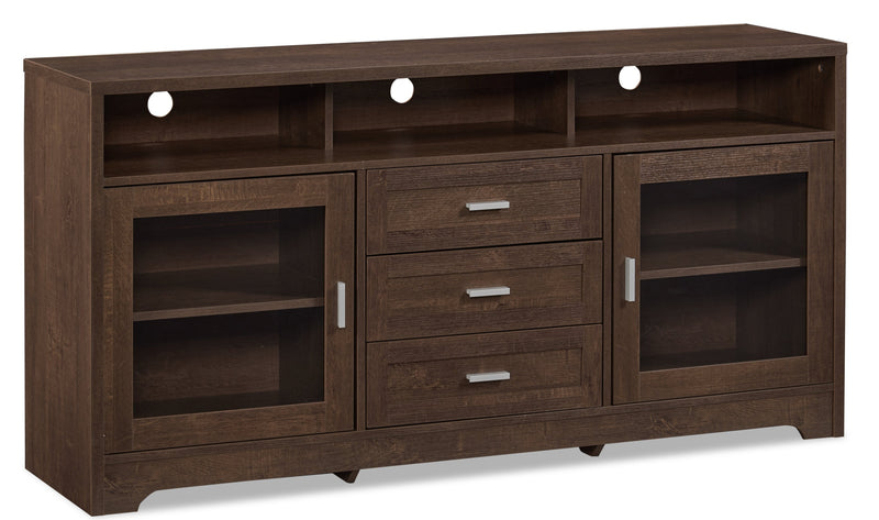 Hallett 60" TV Stand - Brown