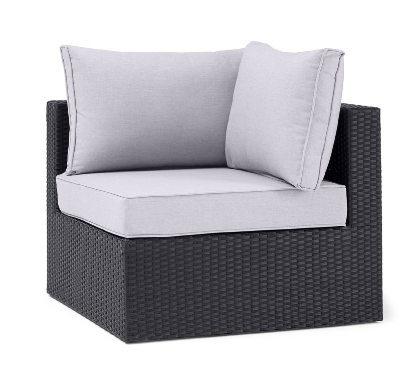 Oslo Corner Patio Chair - Grey