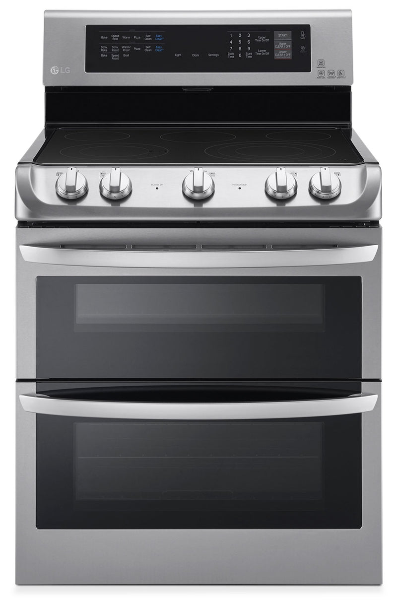 LG 7.3 Cu. Ft. Electric Range with Double Oven - Stainless Steel