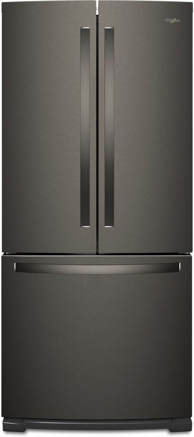 Whirlpool Black Stainless Steel French Door Refrigerator (20 Cu. Ft.) - WRF560SMHV