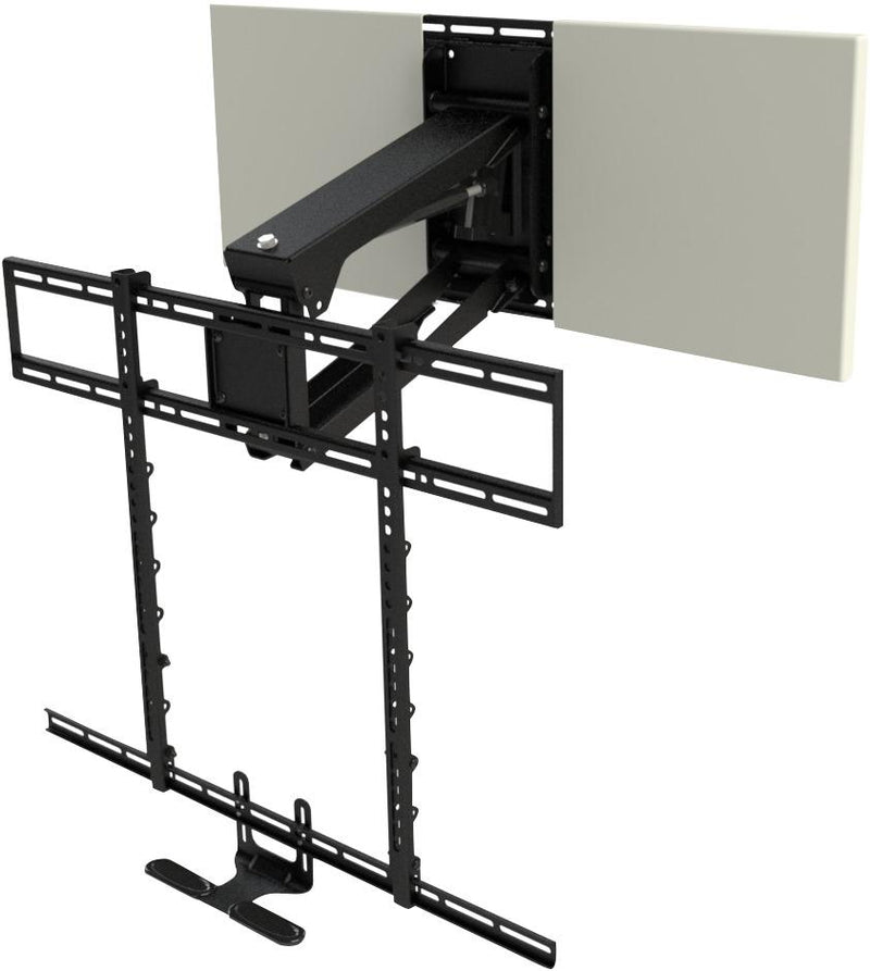 MantelMount MM700 Pro Pull-Down TV Wall Mount with Soundbar Attachment