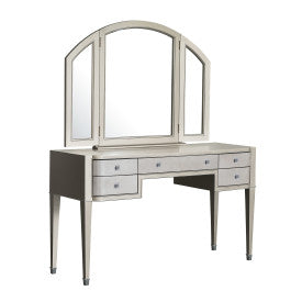 Viscount Vanity Mirror - Silver Grey