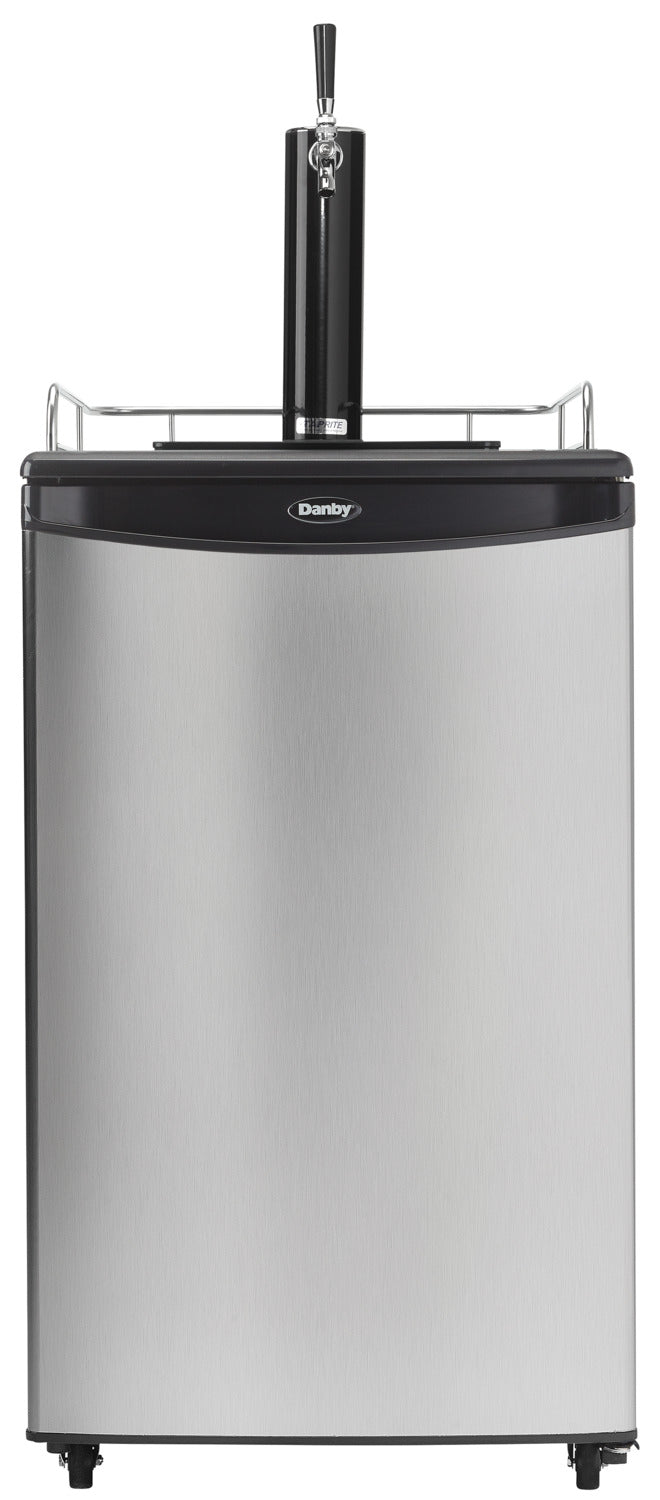 Danby Silver Single Tap Keg Cooler (5.4 Cu. Ft.) - DKC054A1BSLDB