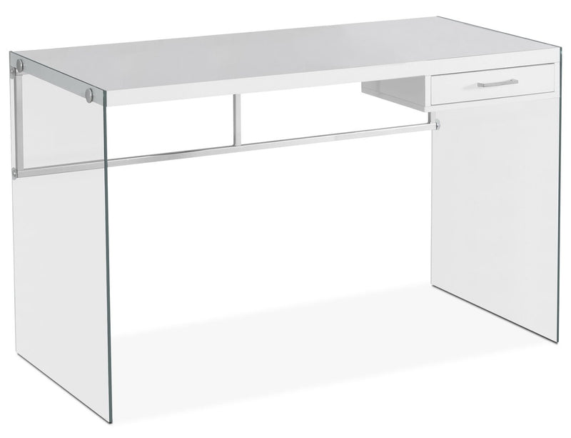 Sandyford Computer Desk - White