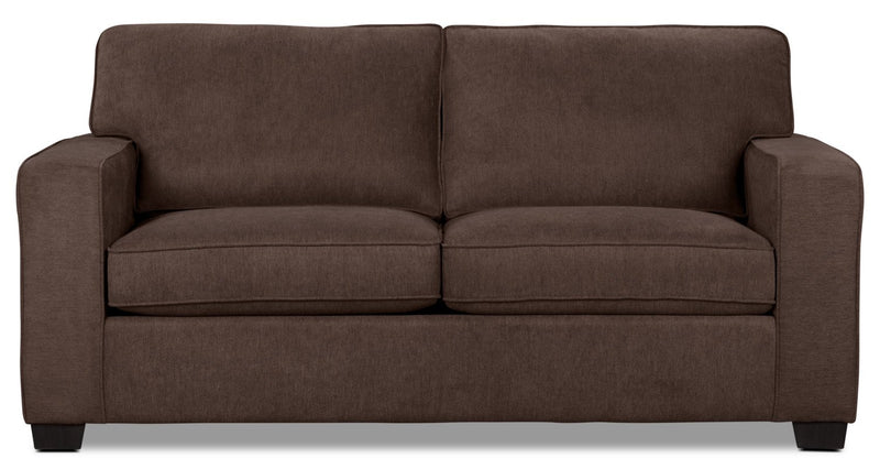 Bayham Chenille Full-Size Sofa Bed - Mocha