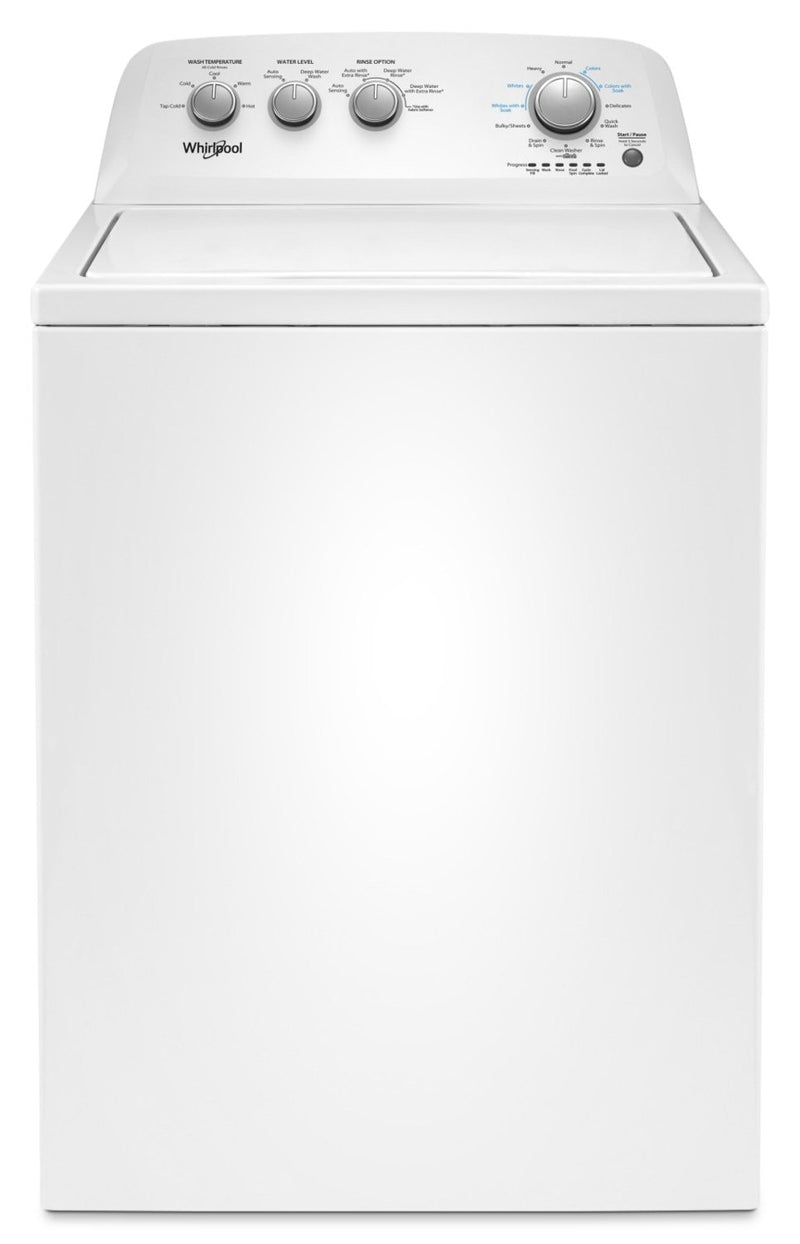 Whirlpool® 4.4 Cu. Ft. I.E.C. Top-Load Washer with Soaking Cycles - WTW4855HW