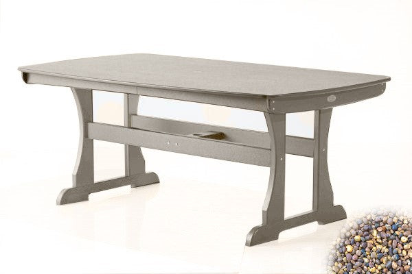 POLY LUMBER Caribbean Shores Bar-Height Table - Sandstone