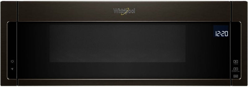 Whirlpool Black Stainless Steel Over-the-Range Microwave/Hood Combination (1.1 Cu. Ft.) YWML75011HV