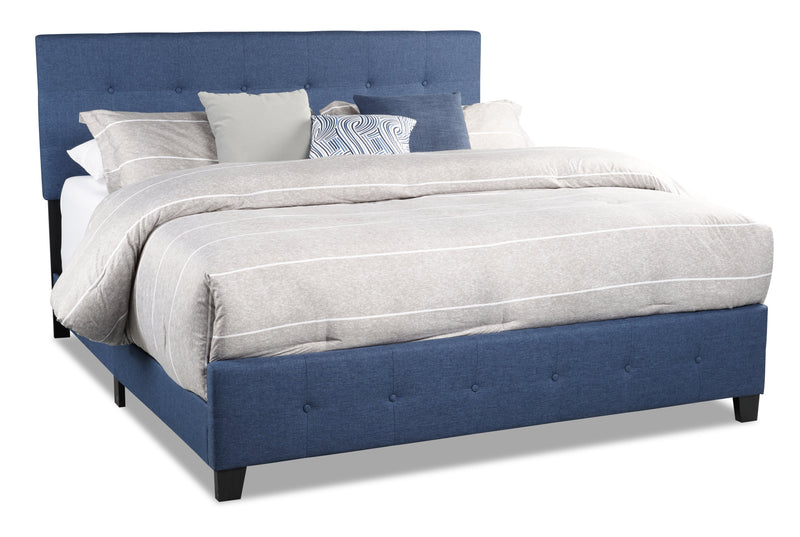 Laramie King Bed - Blue