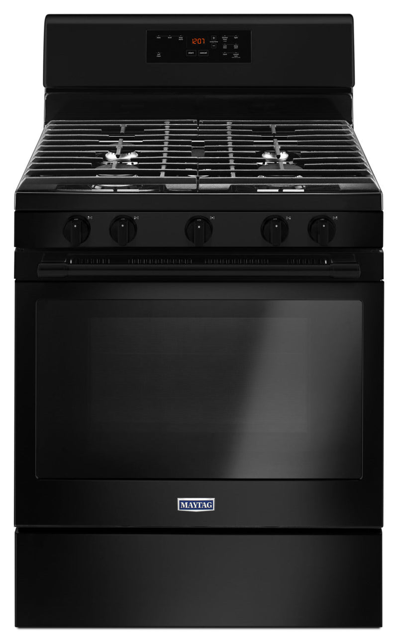 Maytag Black Freestanding Gas Range (5.0 Cu. Ft.) - MGR6600FB