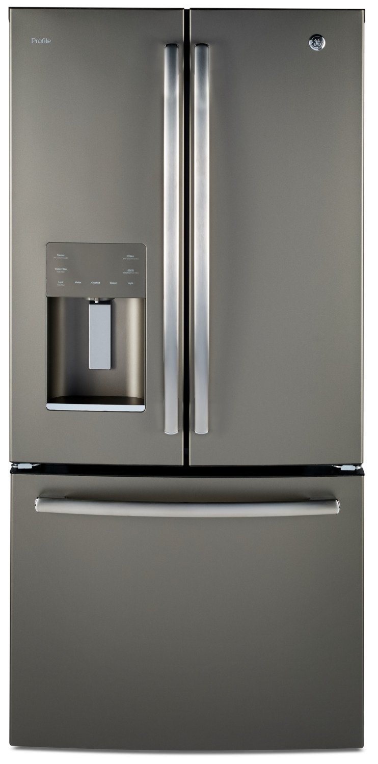 GE Profile 17.5 Cu. Ft. French-Door Refrigerator with Icemaker - PYE18HMLKES