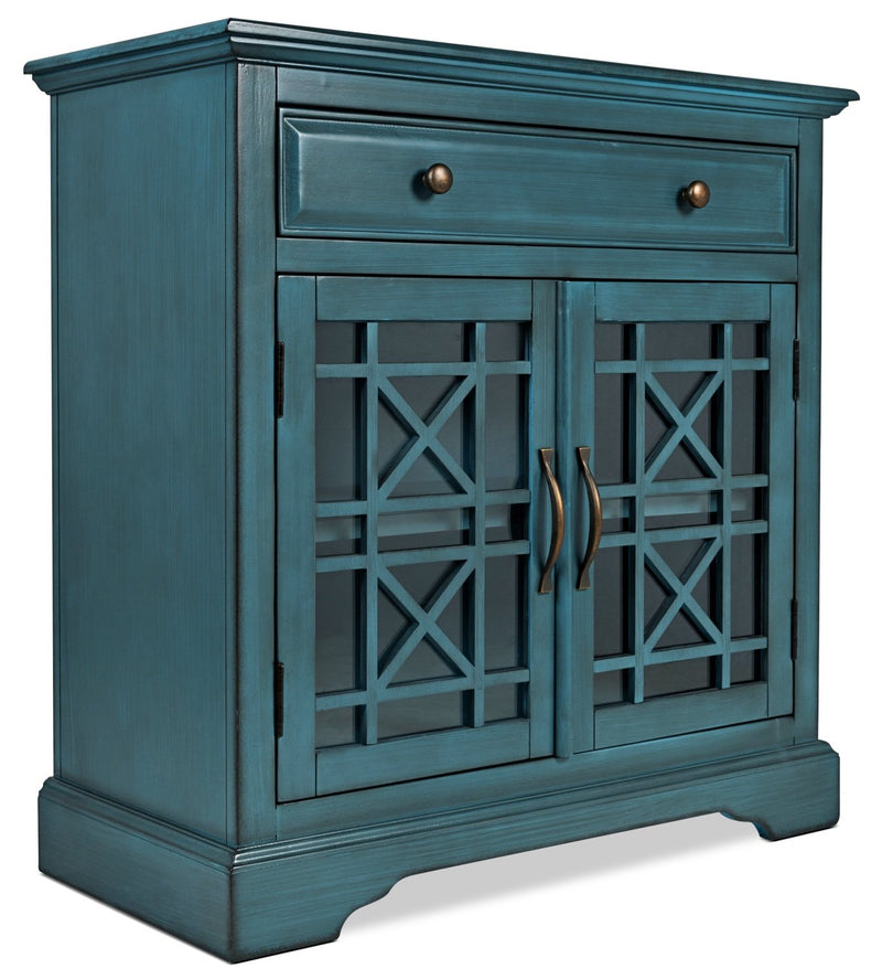 Verona Accent Cabinet - Blue