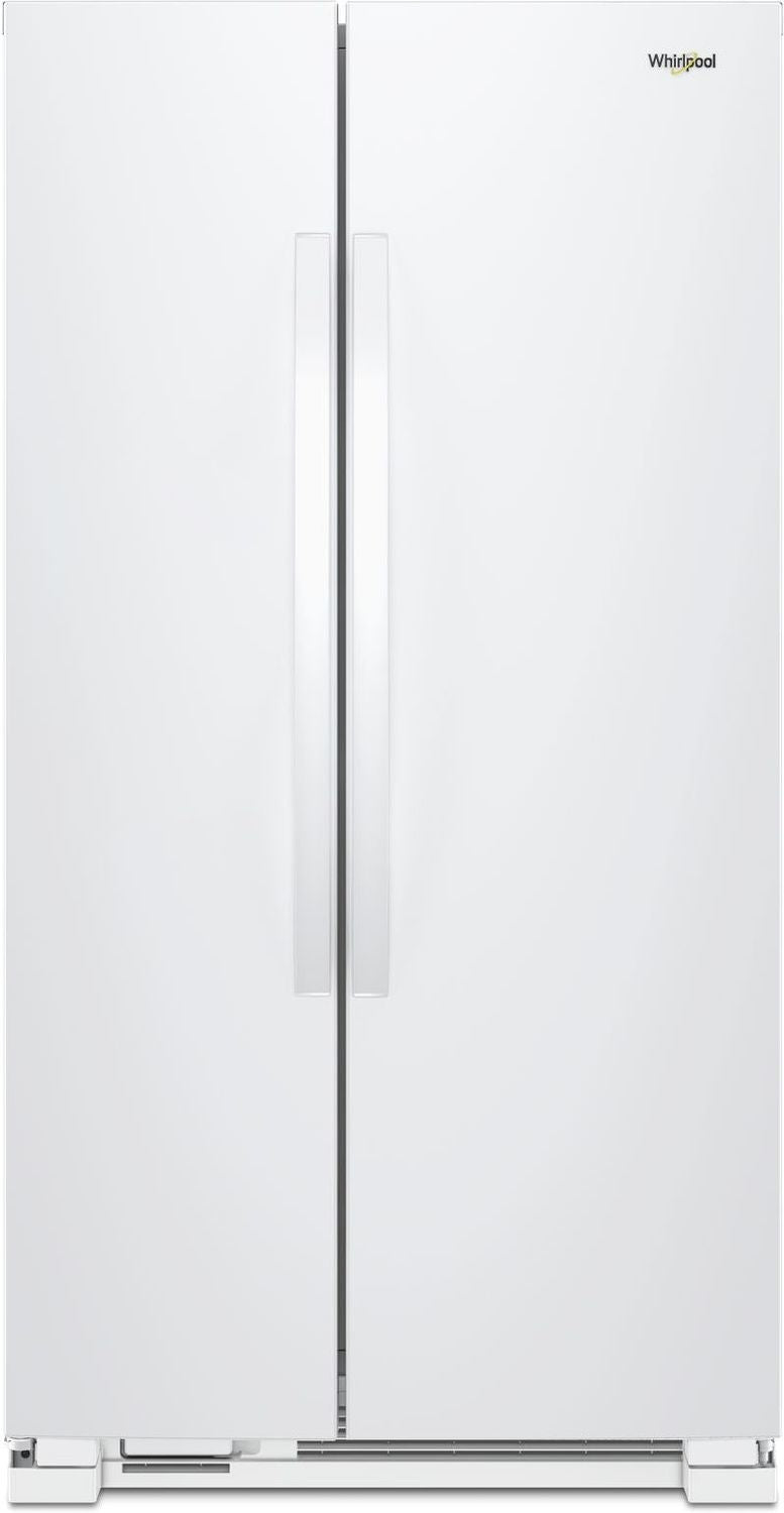 Whirlpool White Side-by-Side Refrigerator (22 Cu. Ft.) - WRS312SNHW