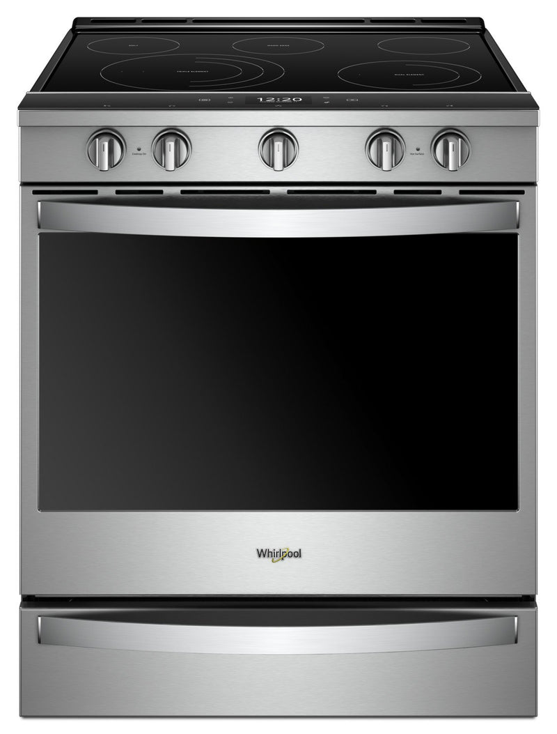 Whirlpool® 6.4 Cu. Ft. Smart Slide-in Electric Range with Frozen Bake™ Technology