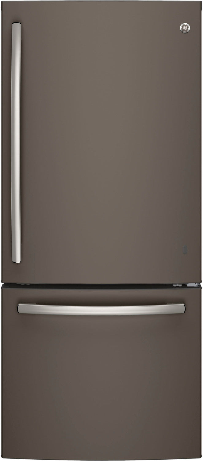 GE Slate BOTTOM-FREEZER REFRIGERATOR (20.9 CU. FT.) - GDE21DMKES