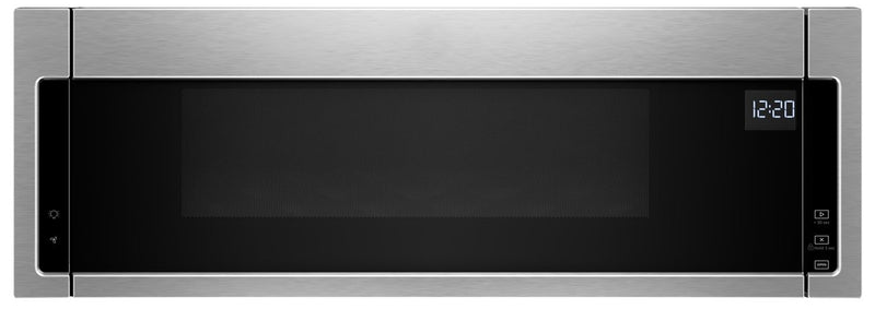 Whirlpool® 1.1 Cu. Ft. Low-Profile Microwave Hood Combination - YWML55011HS