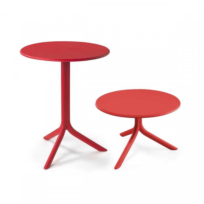 Nardi Spritz Outdoor Adjustable Bistro Tables - Red