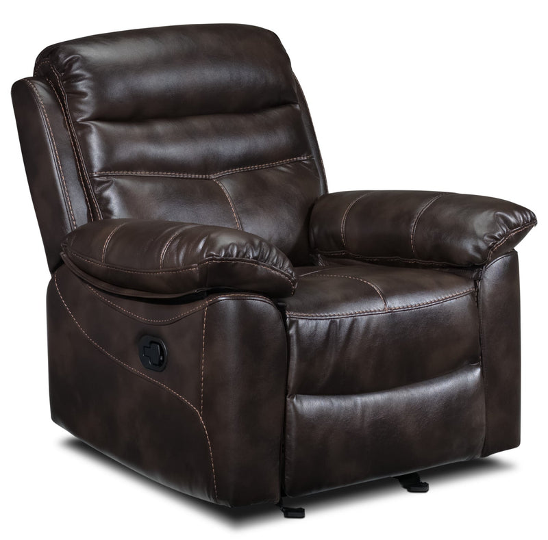 Pairle Rocker Recliner - Brown