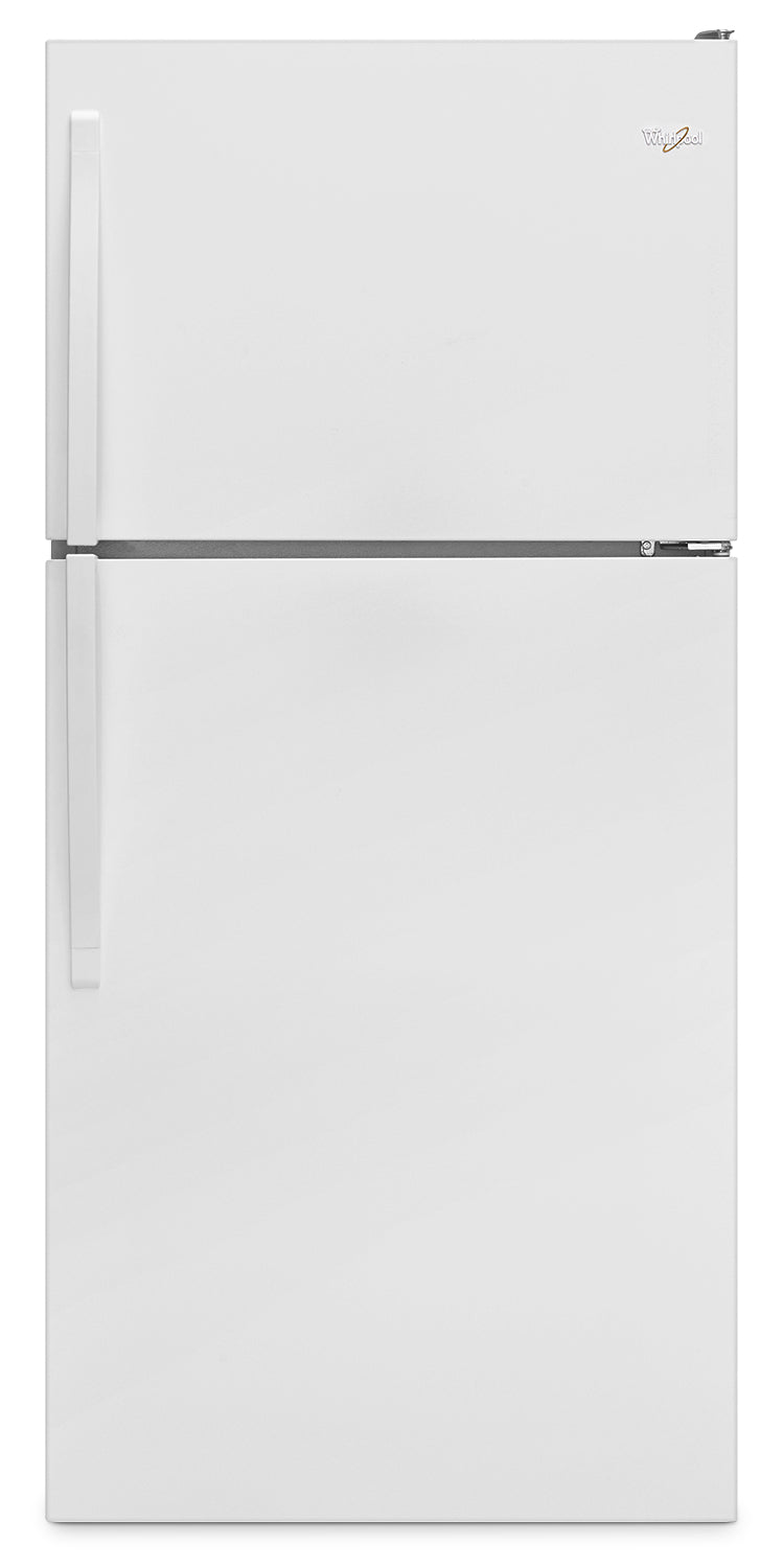 Whirlpool® 18.2 Cu. Ft. 30" Wide-Top Freezer Refrigerator - White